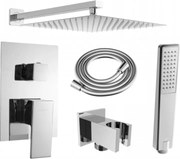 Mexen Uno DR72 set de duș încastrat, crom - 71435DR72-00