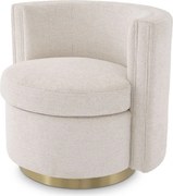 Fotoliu pivotant design elegant Amanda, lyssa off-white 115380 HZ