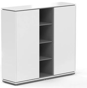 Dulap înalt Creator 162,8 x 44,5 x 150,7 cm, antracit / alb