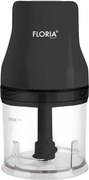 Tocator legume-fructe chopper FLORIA ZLN3035, putere 200W, capacitate vas 500 ml, cutit inox, negru