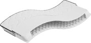 vidaXL Saltea cu arcuri bonnell Single Size, fermitate medie 90x190 cm
