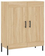 vidaXL Servantă, stejar sonoma, 69,5x34x90 cm, lemn compozit