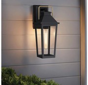 Quoizel QZ-BUCKLEY-M-MBK - Aplică de perete pentru exterior BUCKLEY M, 1xE27/40W/230V, IP44