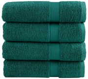 vidaXL Prosoape de baie premium SOLUND 4 buc. 100x150 cm 600 gsm