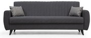 Canapea extensibilă Alkon 3 Dark Grey