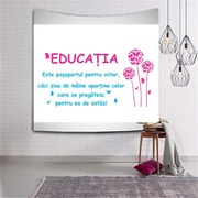 Sticker perete Educatia - Pasaport pentru viitor