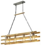 Suspensie rustica 4 becuri E27 KHAN 305500467 TRIO