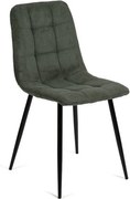 Scaune de dining verzi 2 buc. tapițate Moseby – Bonami Essentials
