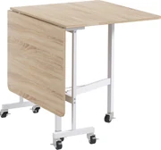 Masa extensibila picioare cromate blat sticla model pasari | BIANO