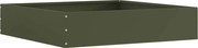 vidaXL Margine pentru gazon Verde măsliniu 60 x 60 x 13 cm Oțel