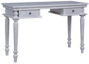 vidaXL Birou, 115x50x78 cm, lemn masiv de mahon