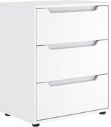 vidaXL Bufetă „VISNES” alb 60x40x73 cm lemn prelucrat