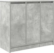 vidaXL Bufetă Gri Beton 85x34x76 cm Lemn prelucrat