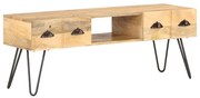 vidaXL Comodă TV, 120x35x45 cm, lemn masiv de mango