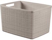 Curver Coș Jute L 20 l, gri