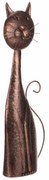 Decorațiuni de grădină din metal Cat cupru , 22 x61 x 11 cm