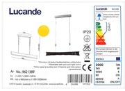 Lustră LED dimabilă pe cablu EBBA 5xLED/5W/230V Lucande