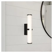 Corp de iluminat LED pentru baie CLAMP LED/18W/230V IP44 negru Searchlight 63125-1BK