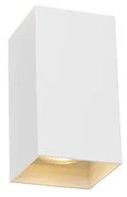 Lampa de perete pătrată de design alb - Sabbir
