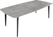 Masa dining design modern Milano gri 180x90cm