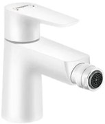 Baterie bideu Hansgrohe Talis E cu ventil pop-up, alb mat - 71720700