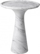 Masuta auxiliara design LUX din marmura Pompano low 113749 HZ