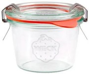 Set de 12 borcane de conservare Weck Mini-Sturz 80ml cu accesorii, diametru 60 mm