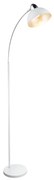 Lampadar / Lampa de podea design modern ANITA alb/crom
