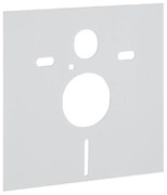 Izolare fonică pentru toaletă și bideu montate pe perete 39x42x1 cm