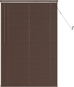 vidaXL Jaluzea venetiană Maro Întunecat cu Model 150 x 70 cm PVC