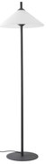 Lampa de podea iluminat exterior decorativ SAIGON 200/R55 gri/alb opal