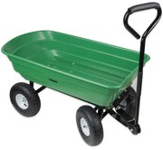 Remorcă pliabilă pentru grădină, verde, 110 x 51 x 50 cm