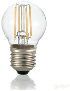 Bec LED E27 4W SFERA TRASPARENTE 3000K 101279