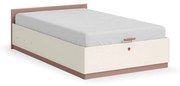 Pat cu spatiu depozitare pentru camera fetelor Colectia Elegance 120x200 cm