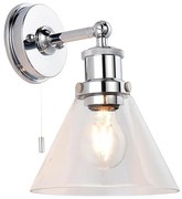 Endon 95513 - Aplica de perete pentru baie TOULON 1xE27/10W/230V IP44 crom lucios