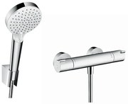 Baterie cabina dus termostatata Hansgrohe Ecostat 1001 CL, set de dus inclus -(13211000, 26692400 )