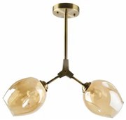 Lustra clasica 2 becuri E27 SCRAP LY-3423 Klausen