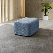 Huse bielastice VENEZIA albastre taburet (40 x 40 x 40 cm)