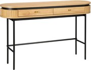 Consola cu furnir de stejar ATELIER 120cm