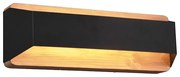 Aplică neagră 35 cm cu LED cu dimmer în 3 trepte - Tyko