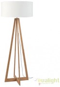 Lampadar realizat din materiale naturale, durabile si ecologice, EVEREST/F alb