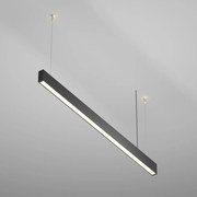 Lustra LED ajustabila design liniar tehnic BASIS negru
