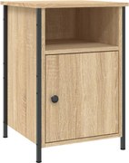 vidaXL Noptieră, stejar sonoma, 40x42x60 cm, lemn prelucrat
