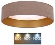 Plafonieră LED VELVET LED/12W/230V d. 30 cm 3000K/4000K/6400K Brilagi