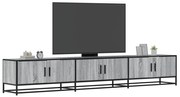 vidaXL Dulap TV, gri sonoma, 240x35x41 cm, lemn prelucrat