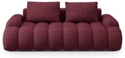 Canapea burgundy 200 cm Linz – Cosmopolitan Design