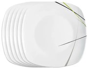 Farfurie de desert Orion GREEN, 6 buc