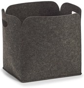 Cos depozitare, Zeller, 36 x 28 x 36 cm, Gri