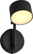 Osram - Aplică de perete LED reglabilă DECOR KYOTO LED/12W/230V neagră