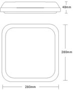 Lucide 79193/24/31 - Corp de iluminat LED pentru baie TISIS LED/24W/230V IP54